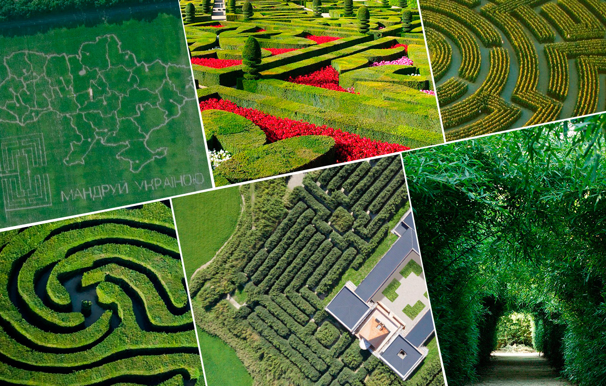 Magic labyrinths of Europe
