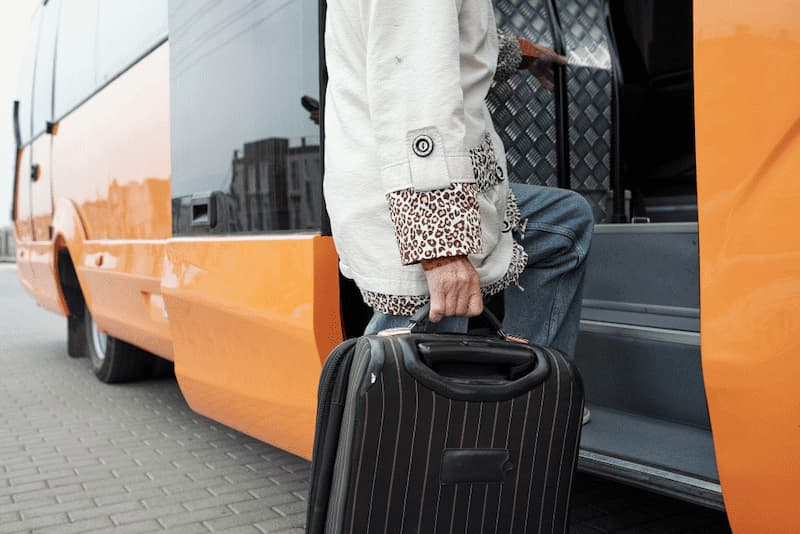 Rules for carrying luggage on international buses