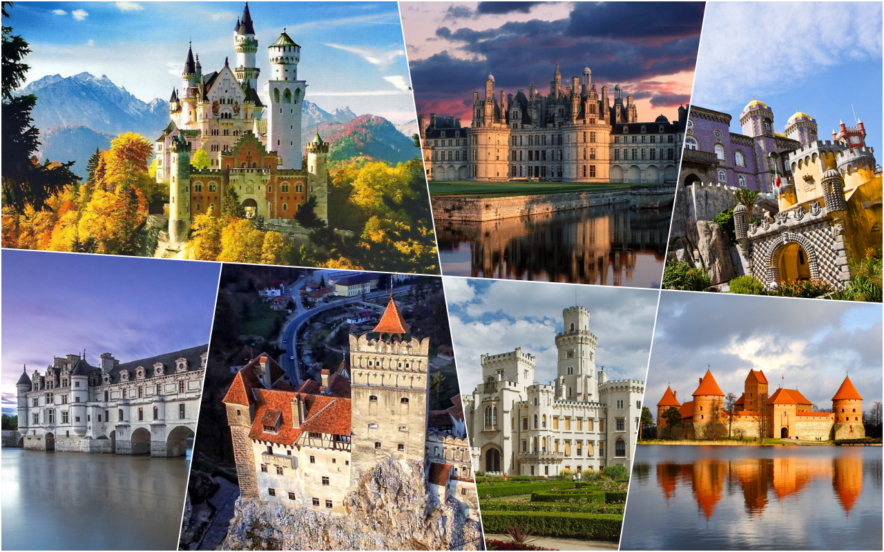 Top-7 European castles