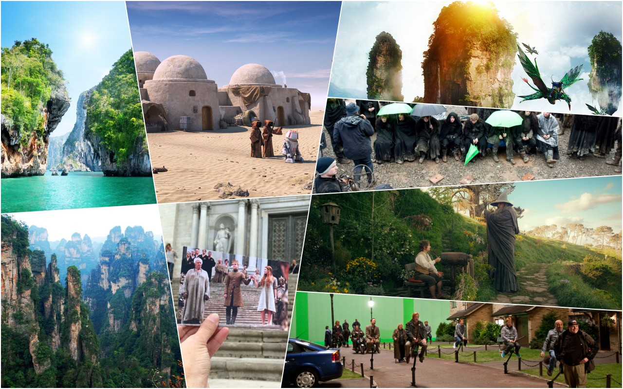 List of places shown in films